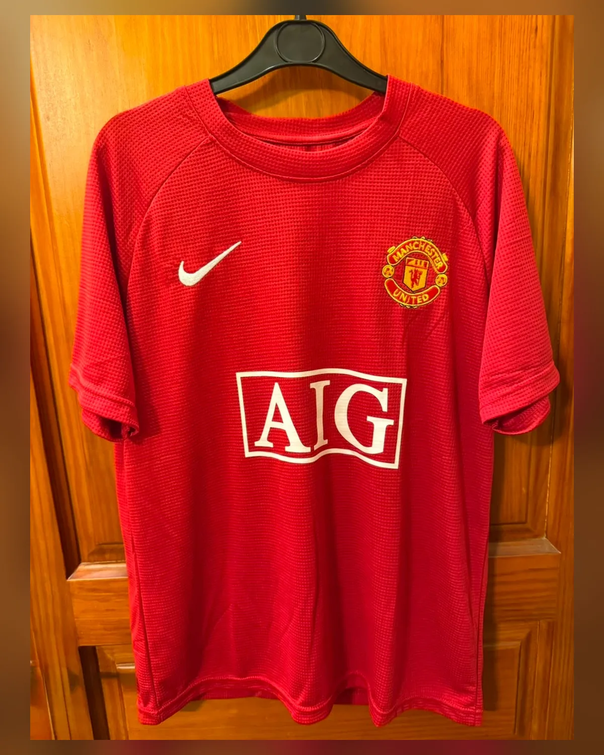 Man United 2007/09 Home — Ronaldo 7 — front