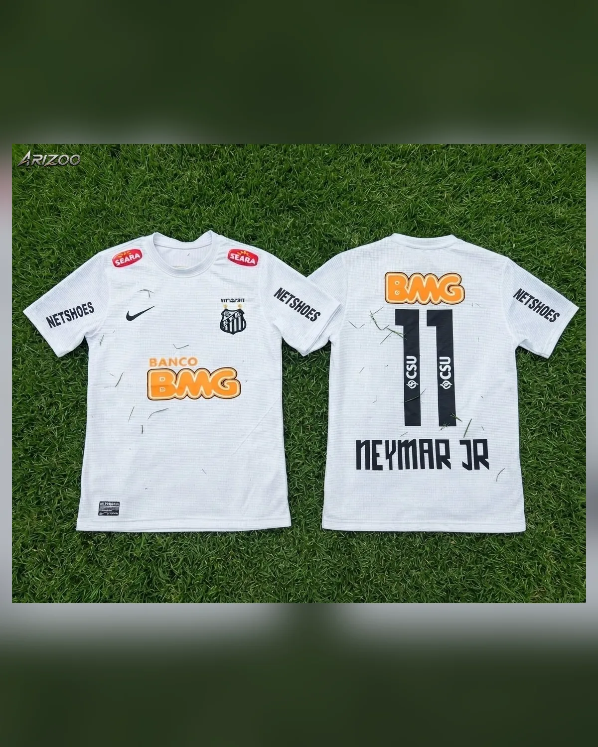 Santos FC Retro — Neymar Jr 11 — front