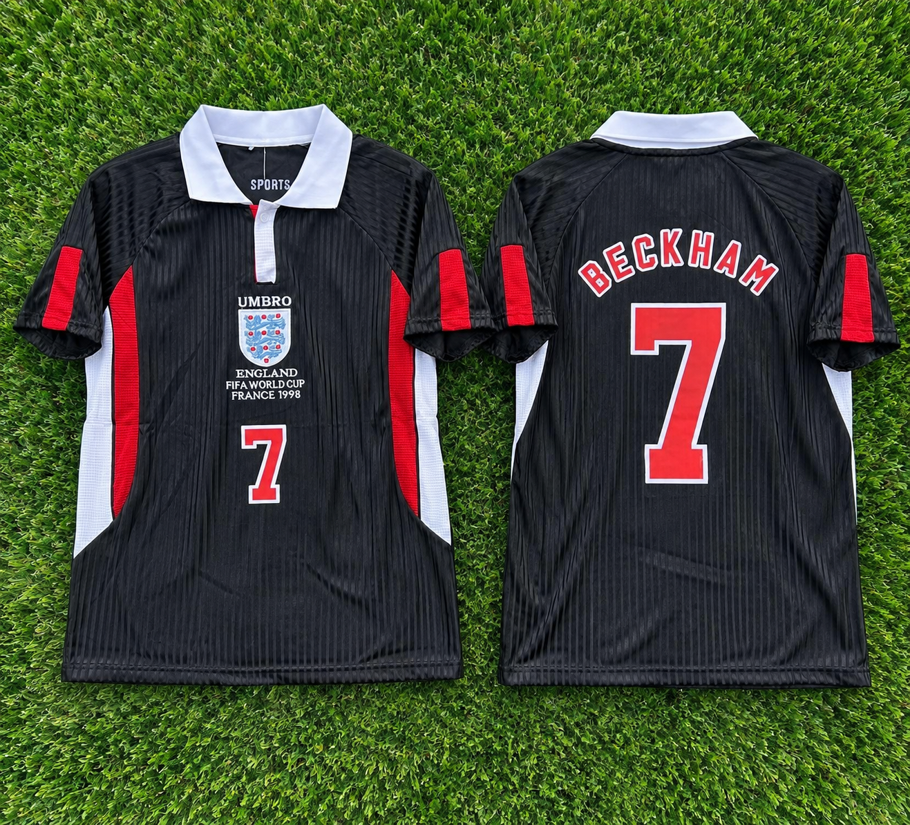 ENGLAND AWAY - World Cup 98''  - BECKHAM#7