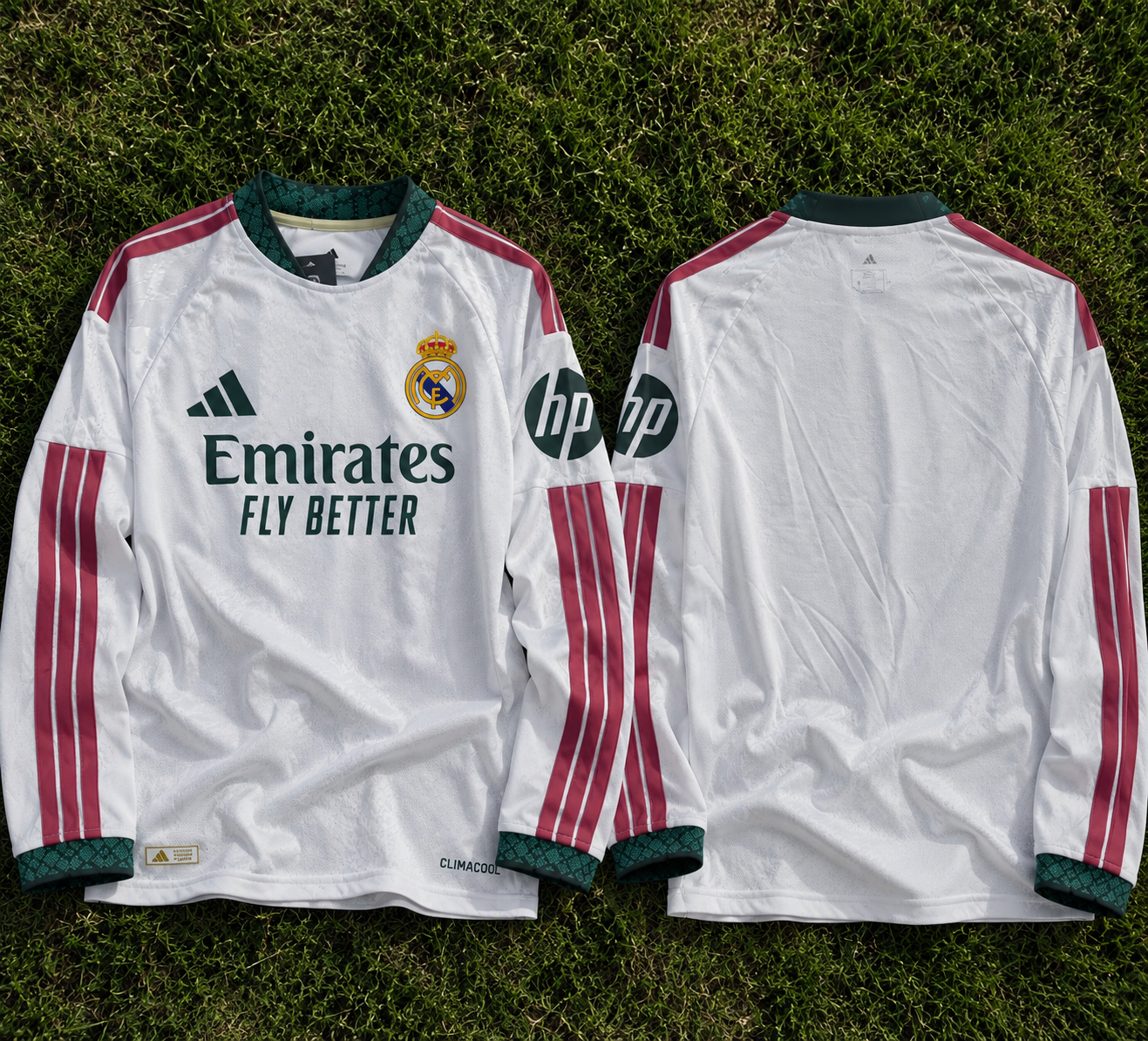 Real Madrid 2026/27 White Home Jersey – Winter Long Sleeve